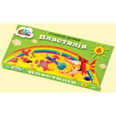 Пластилін Гамма-У МАЛЮКИ 90гр. 6кол.