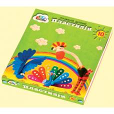Пластилін Гамма-У МАЛЮКИ 150гр. 10кол.