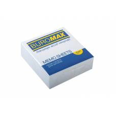Бюромакс БІЛИЙ 90*90*30мм JOBMAX 300л 60г/м проклеєний