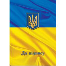 Папка ювілейна *Скат ДО ПІДПИСУ, кольорова матова