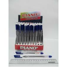 Ручка кулькова Piano PT-207C 0.7 мм. синя