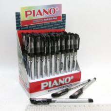 Ручка кулькова Piano PT-195 CLASSIC 0.7 мм. чорна Ручка кулькова Piano PT-195 CLASSIC 0.7 мм. чорна