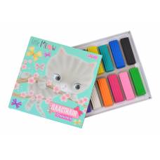 Пластилін 1Вересня 240гр. 12кол. LITTLE MEOW
