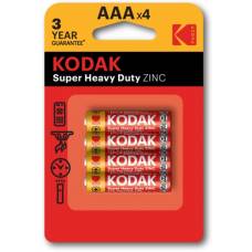 Елемент живлення солевий Kodak EXTRA HEAVY DUTY R03 (блістер 4шт.)