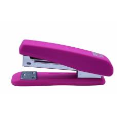Степлер Buromax №24 (4205) RUBBER TOUCH 20л. рожевий*