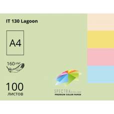 Папір КМА кольоровий А4 Sinar 160г/м 100л пастельний Lagoon (св.зелений)