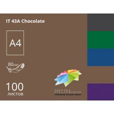 Папір КМА кольоровий А4 Spectra Color/Crystal 80г/м 100л темний Chocolate (темно-коричневий)
