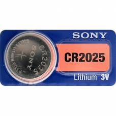 Елемент живлення таблетка Sony CR2025 LITHIUM