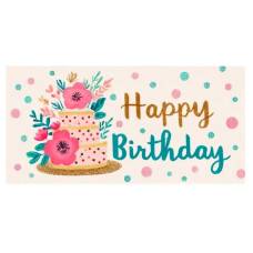 Аксесуари подарункові конверт для грошей Т-151у Happy Birthday (за 10шт)