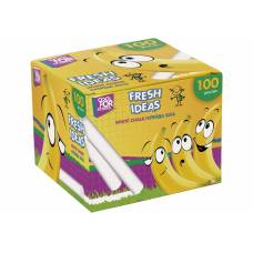 Крейда біла CFS FRESH IDEAS квадратна 100шт.