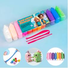 пластилінове тісто Hipe Super Light Clay 12кол 95гр+стеки пластилінове тісто Hipe Super Light Clay 12кол 95гр+стеки
