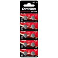 Елемент живлення таблетка Camelion AG10 (LR54/LR1130/1131) (блістер 10шт.) до калькуляторів та годинників