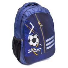 Рюкзак LK м`який анатомічна спинка California M джинс SPORT 42*29*15 см