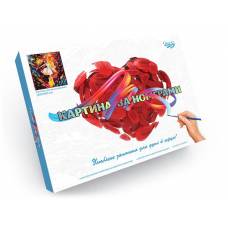 *картина за номерами Danko Toys LUX  БАЛЕРИНА в коробці 400*500мм