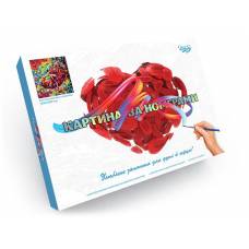 *картина за номерами Danko Toys LUX ТАНЦІВНИЦЯ в коробці 400*500мм