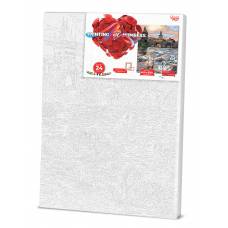 картина за номерами Danko Toys ЛЕБЕДІ 400*500мм