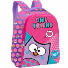 Рюкзак YES дитячий м`яка спинка OWI FRIENDS 26*20*13см, фіолетово-рожевий Рюкзак YES дитячий м`яка спинка OWI FRIENDS 26*20*13см, фіолетово-рожевий