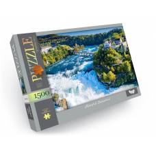 Пазл Danko Toys 1500 ел. RHEINFALL SWITZERLAND 475*680мм.