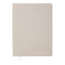 Діловий щоденник датований Buromax А5 LIGHT MORANDI шт.шкіра, молочний