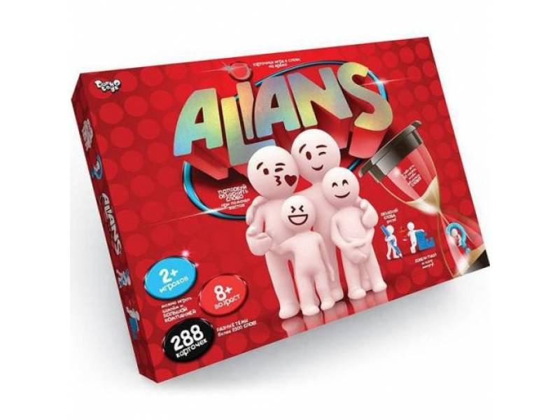 Гра Danko Toys настільна ALIANS Гра Danko Toys настільна ALIANS