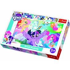 Пазл Trefl 100 ел. РАЙСЬКИЙ ЛАНДШАФТ / HASBRO, MY LITTEL PONY