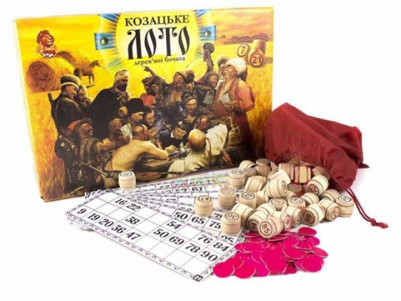 Гра Danko Toys настільна КОЗАЦЬКЕ ЛОТО, бочата Гра Danko Toys настільна КОЗАЦЬКЕ ЛОТО, бочата
