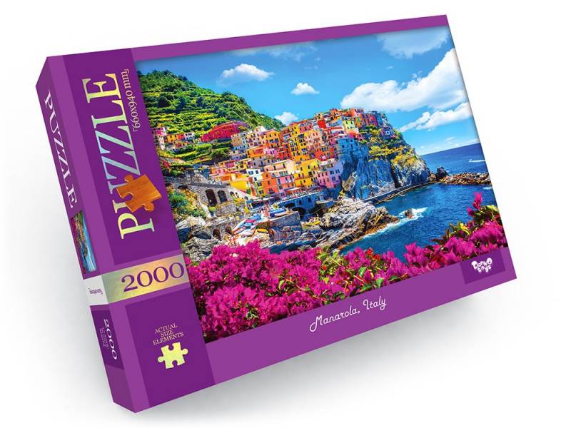 Пазл Danko Toys 2000 ел. MANAROLA, ITALY 660*940мм. Пазл Danko Toys 2000 ел. MANAROLA, ITALY 660*940мм.