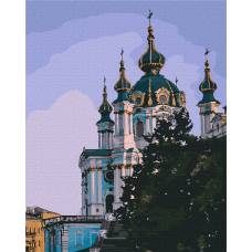 картина за номерами Ідейка 40*50см ЧАСТИНКА КИЄВА