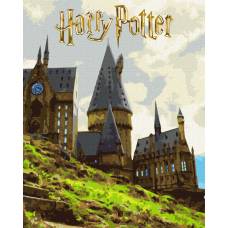 картина за номерами Ідейка 40*50см WB HARRY POTER: ПЕЙЗАЖ ГОГВОРТСУ з фарбами металік extra картина за номерами Ідейка 40*50см WB HARRY POTER: ПЕЙЗАЖ ГОГВОРТСУ з фарбами металік extra