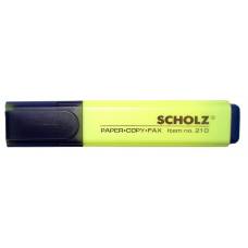 Маркер текстовий Scholz 210 1-5мм. жовтий