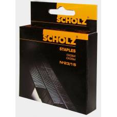 Скоби для степлера Scholz №23/15 1000шт. (100-120 ст.) Скоби для степлера Scholz №23/15 1000шт. (100-120 ст.)