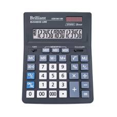Калькулятор бухгалтерський Brilliant CDB-1601BK 16р. (155*203мм) Калькулятор бухгалтерський Brilliant CDB-1601BK 16р. (155*203мм)