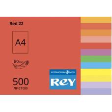 Папір КМА кольоровий А4 Rey Adagio 80г/м 500л інтенсивний Red (червоний)