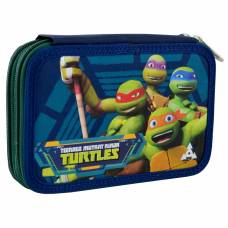Пенали YES твердий 2 відділення TMNT 21*14*4см