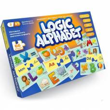 Пазл Danko Toys 66 ел. LOGIC ALPHABET (англо-український алфавіт)