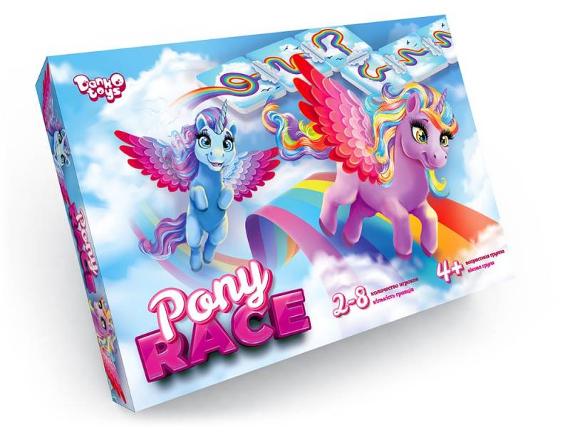 Гра Danko Toys розважальна PONY RACE Гра Danko Toys розважальна PONY RACE