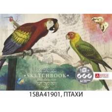 Альбом для малювання скетчбук LK-Аркуш А4 клеєний ПТАХИ 12л 190г/м Альбом для малювання скетчбук LK-Аркуш А4 клеєний ПТАХИ 12л 190г/м