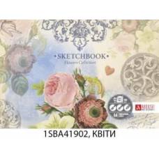 Альбом для малювання скетчбук LK-Аркуш А4 клеєний КВІТИ 12л 190г/м Альбом для малювання скетчбук LK-Аркуш А4 клеєний КВІТИ 12л 190г/м