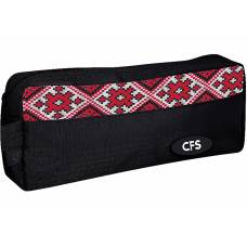 Пенали Cool For School м'який тканиний VYSHYVANKA CLASSIC BLACK 20*8*4см