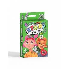 Гра Danko Toys розважальна ХТО Я? SCETCH міні