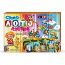 Гра Danko Toys настільна СУПЕРЛОТО+АЗБУКА