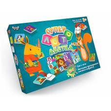 Гра Danko Toys настільна СУПЕРЛОТО АБЕТКА (укр. алфавіт)