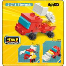 Qman 2107-3 ТРАНСПОРТ МНС (TILLER TRUCK) 33 дет.
