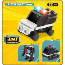 Qman 2107-6 ТРАНСПОРТ МНС (SWAT JEEP) 32 дет.