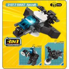 Qman 2107-7 ТРАНСПОРТ МНС (SWAT AIRCRAFT) 33 дет.