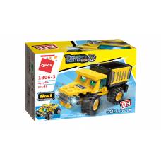 Qman 1806-3 ТРАНСПОРТ БУДІВЕЛЬНИЙ/ВАНТАЖІВКА (GRAVEL TRUCK) 48 дет.