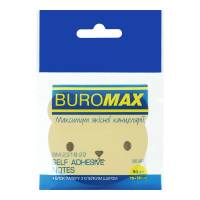 Стікери Buromax BEAR 50л. пісочний