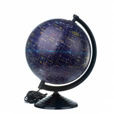 Глобус ІПТ 260 мм. ЗОРЯНЕ НЕБО лакований з підсвічуванням Глобус ІПТ 260 мм. ЗОРЯНЕ НЕБО лакований з підсвічуванням