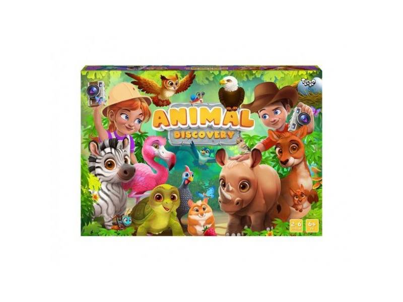Гра Danko Toys розважальна ANIMAL DISCOVERY Гра Danko Toys розважальна ANIMAL DISCOVERY