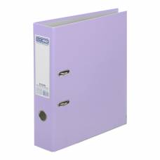 Папка реєстратор Buromax А4 7см ETALON PASTEL бузковий